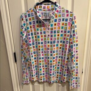 IBKUL Casual Multicolor half zip
Golf top